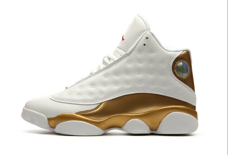 Air Jordan 13 White Gold
