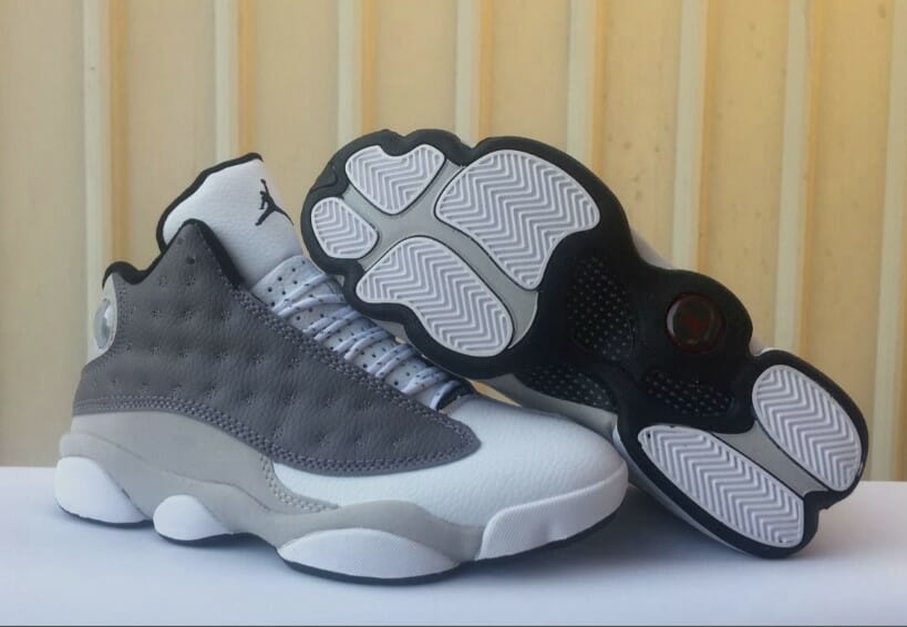 Air Jordan 13 White Grey