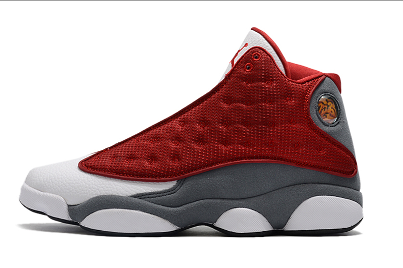 Air Jordan 13 Wine Red Grey