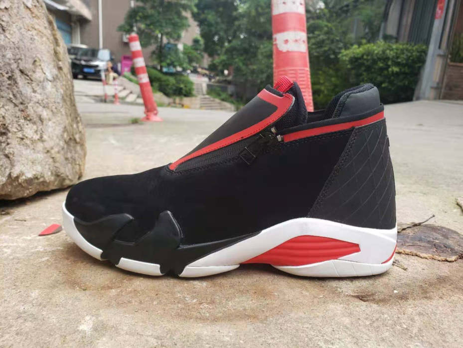 Air Jordan 14 Jumpman Z Black White Red