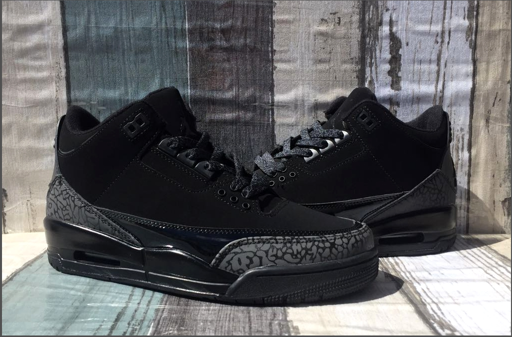 Air Jordan 3 All Black