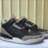 Air Jordan 3 Black Gray Red