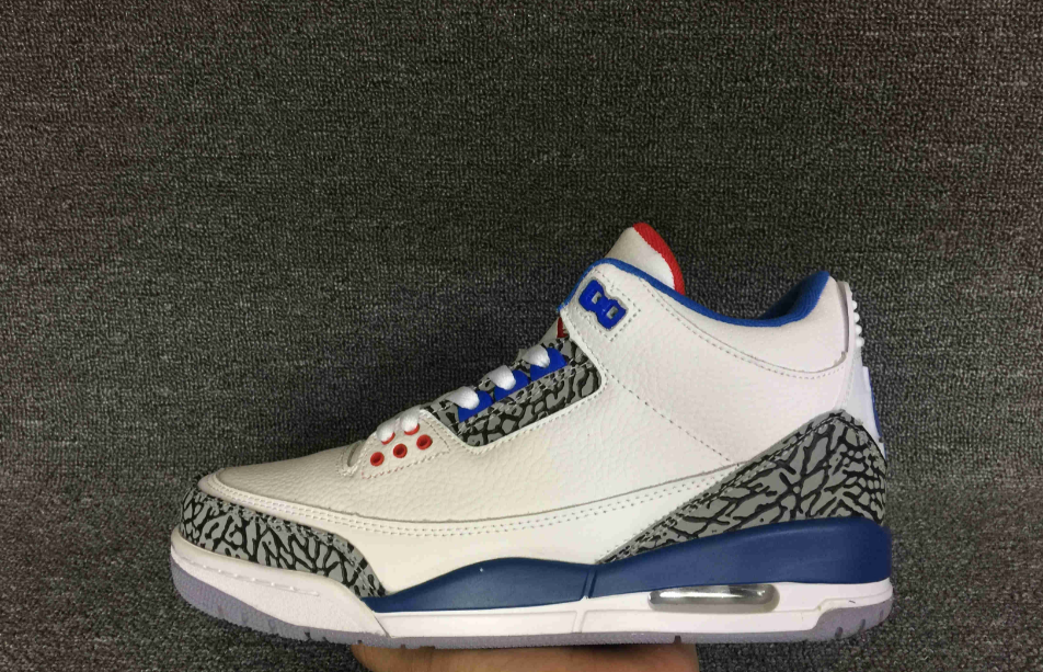 Air Jordan 3 Retro White True Blue