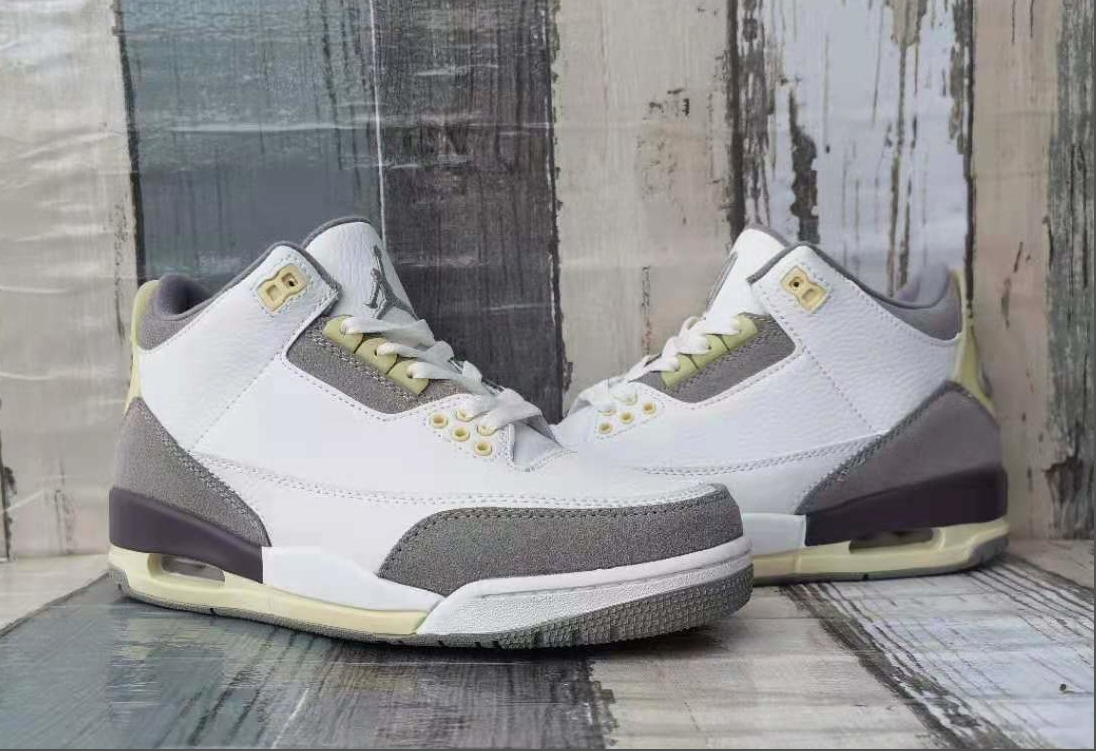 Air Jordan 3 White Beige