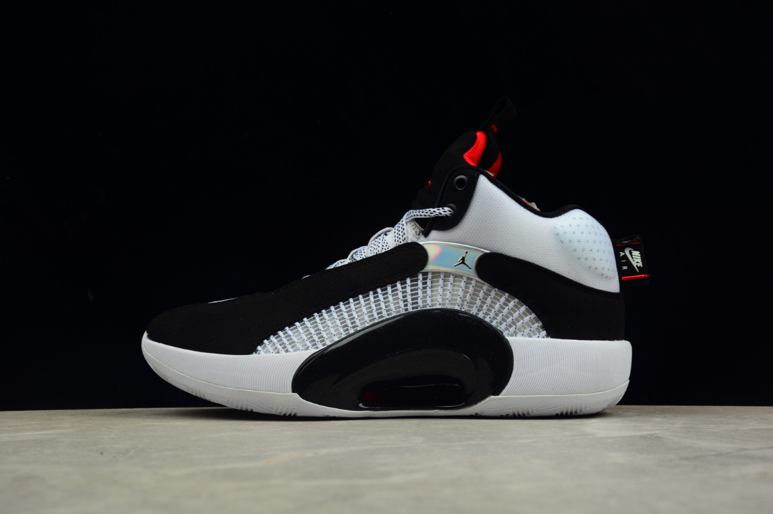 Air Jordan 35 PF DNA Black Chile Red White