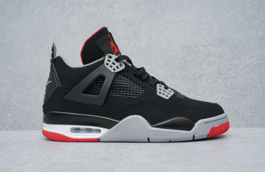 Air Jordan 4 Black And Red