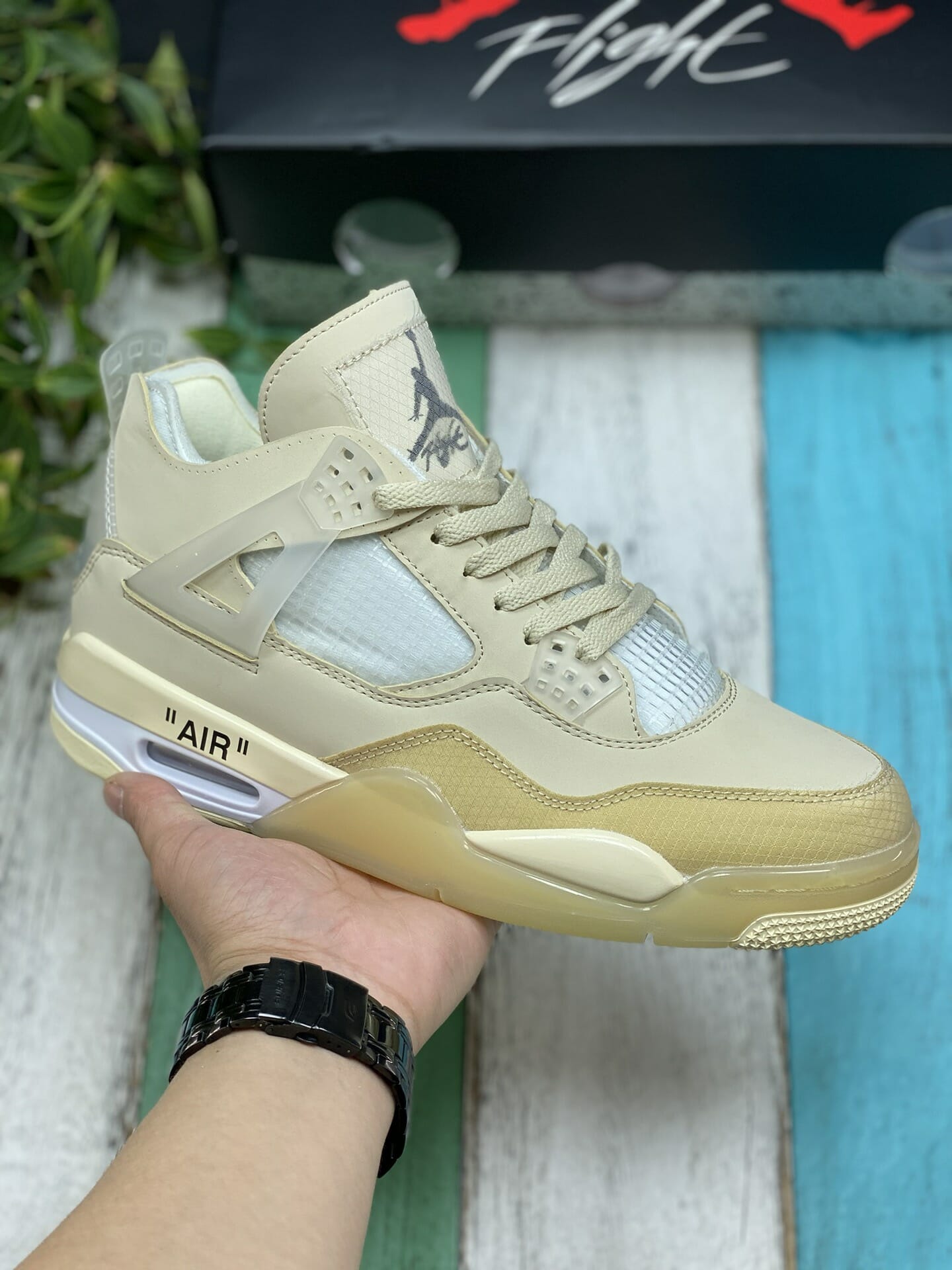 Air Jordan 4 Retro Cream Sail