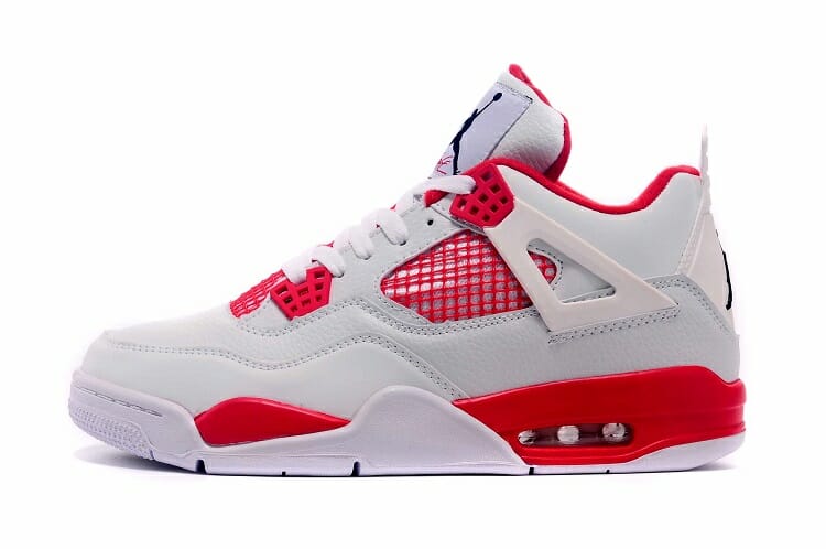 Air Jordan 4 White And Red