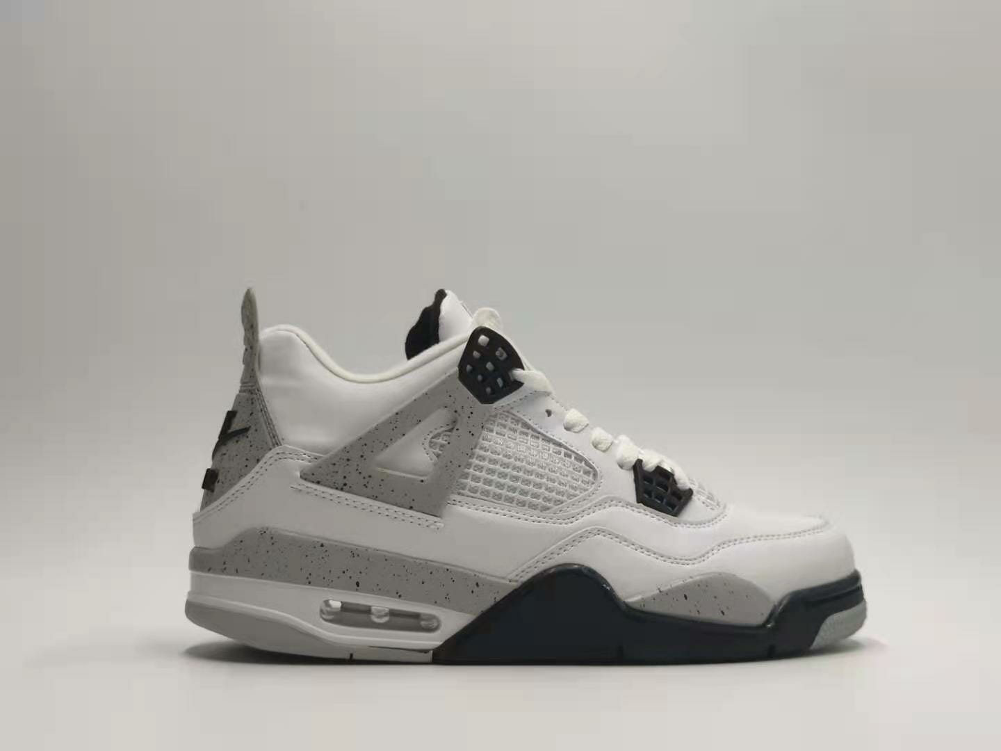Air Jordan 4 White Cement