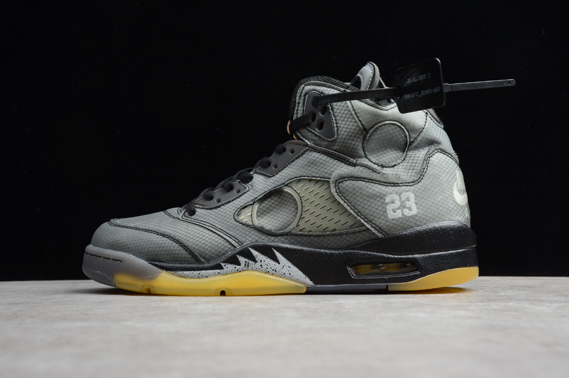 Air Jordan 5 Retro Off-White Black