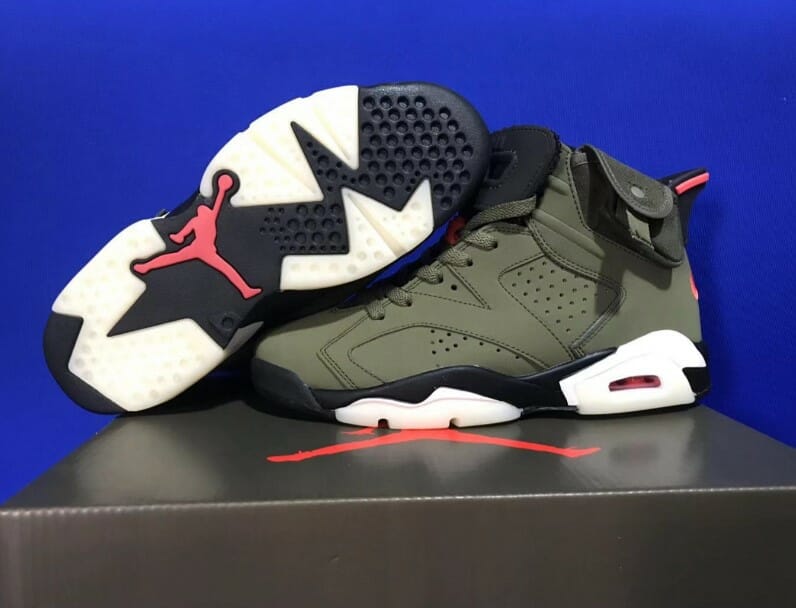 Air Jordan 6 Army Green