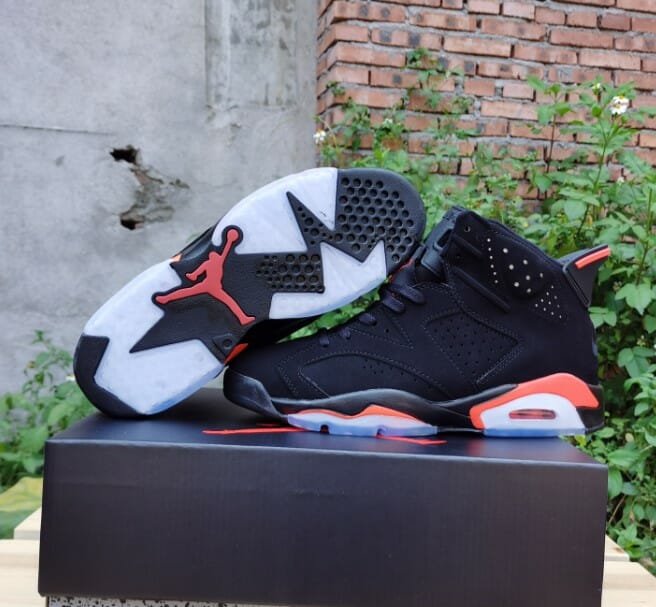 Air Jordan 6 Black And Red