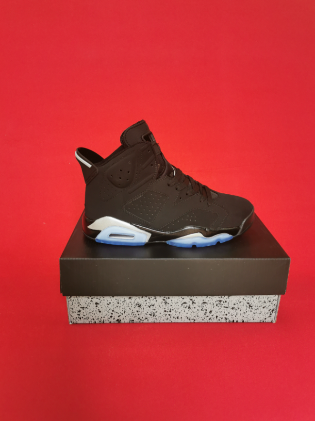 Air Jordan 6 Retro Black Silver