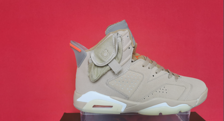 Air Jordan 6 Shallow Khaki Pockets