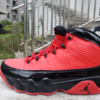 Air Jordan 9 Red And Black Mirror