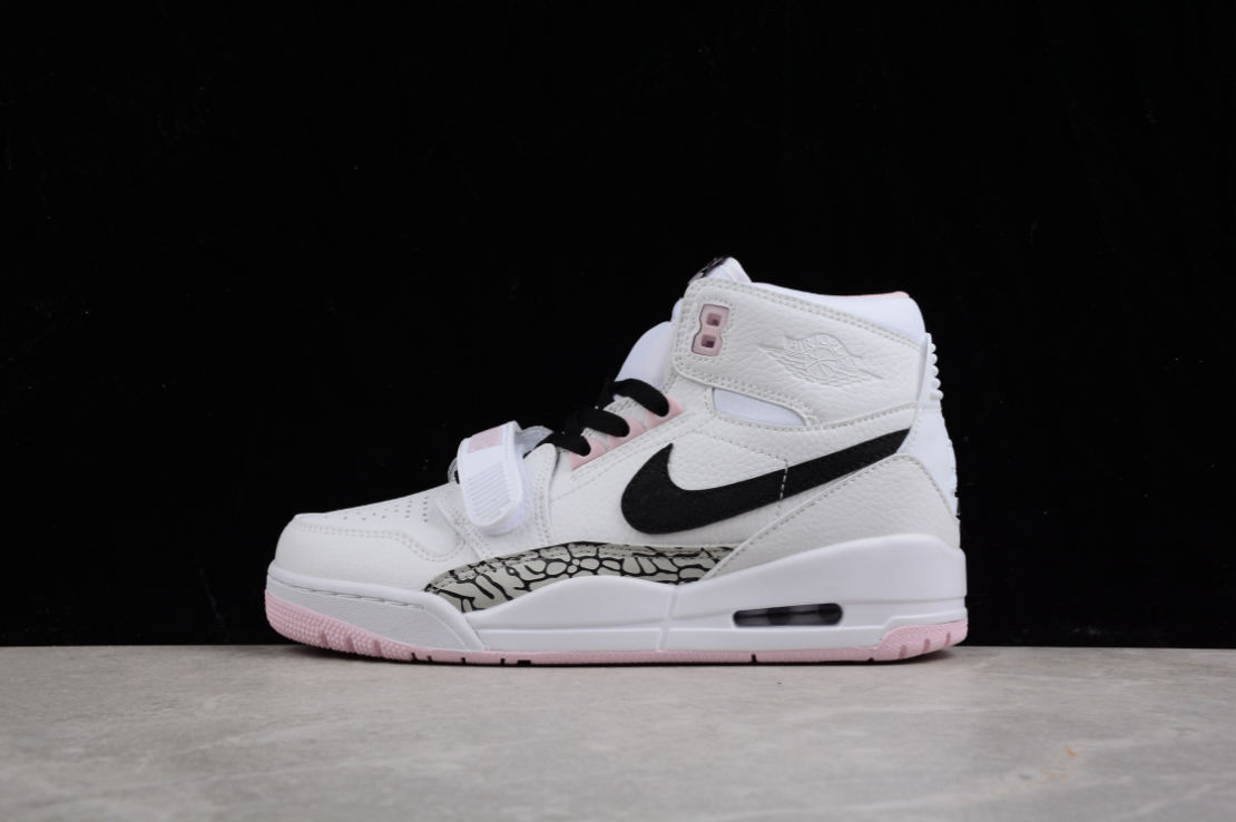 Air Jordan Legacy 312 GS 'White Black Pink Foam'
