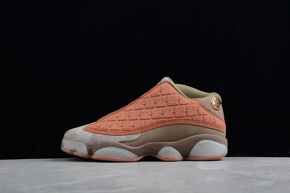 CLOT X Air Jordan 13 Retro Low Sepia Stone