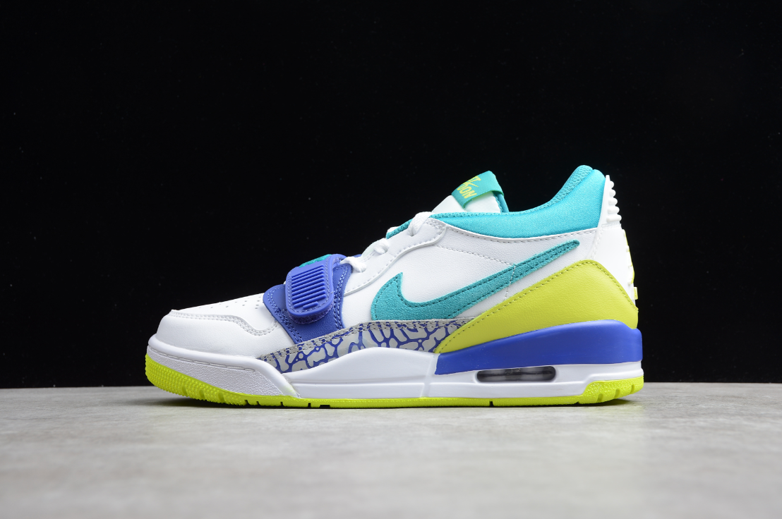 Just Don X Air Jordan Legacy 312 'Neon Aquamarine'