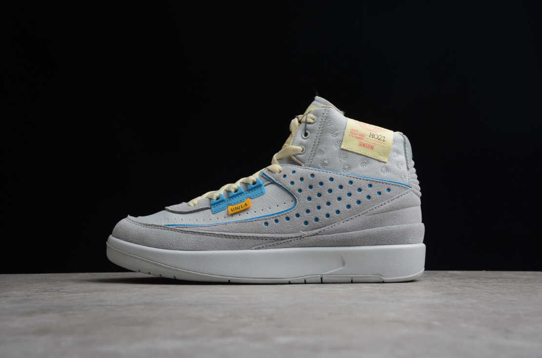 LA X Air Jordan 2 Grey Fog