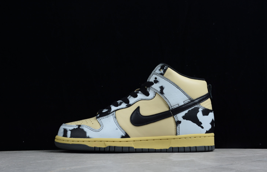 NK Dunk High 1985 Black Acid Wash