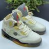Off-White X Air Jordan 5 “Sail”