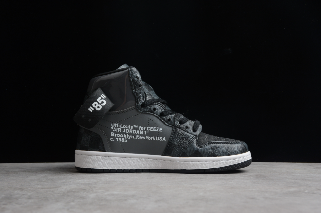 Off-White X Air Jordan 1 LV Black White