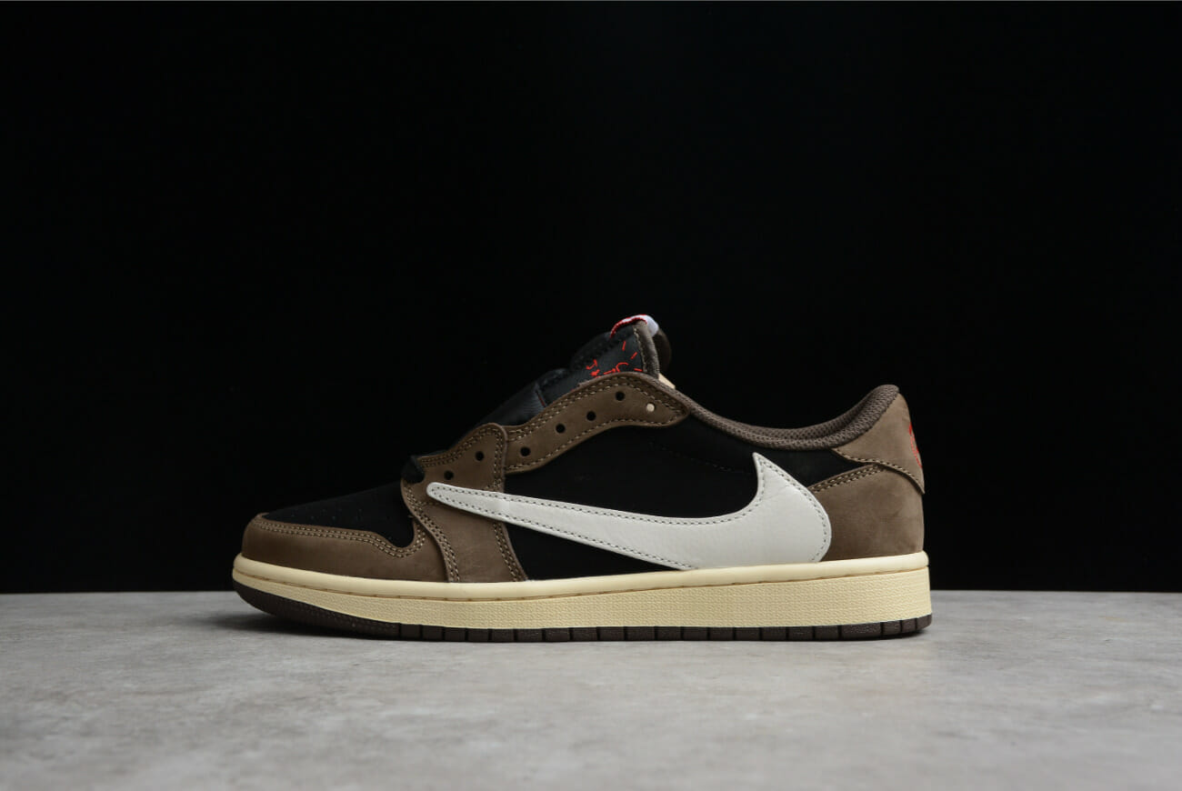 Travis Scott X Air Jordan 1 Low 'Dark Mocha'