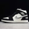 Air Jordan 1 Mid SE Black And White