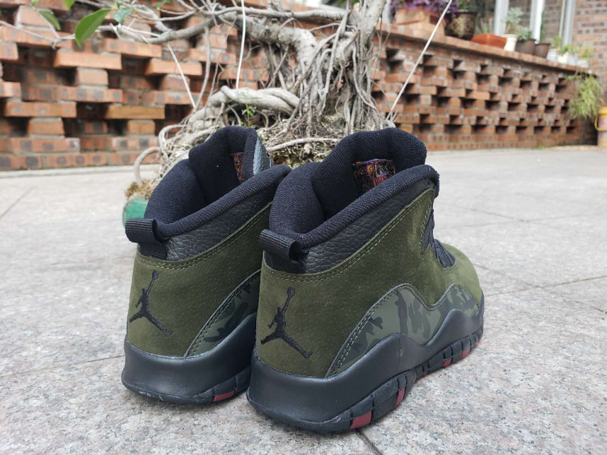 Air Jordan 10 Army Green Camouflage Air Jordan 10 Army Green Camouflage