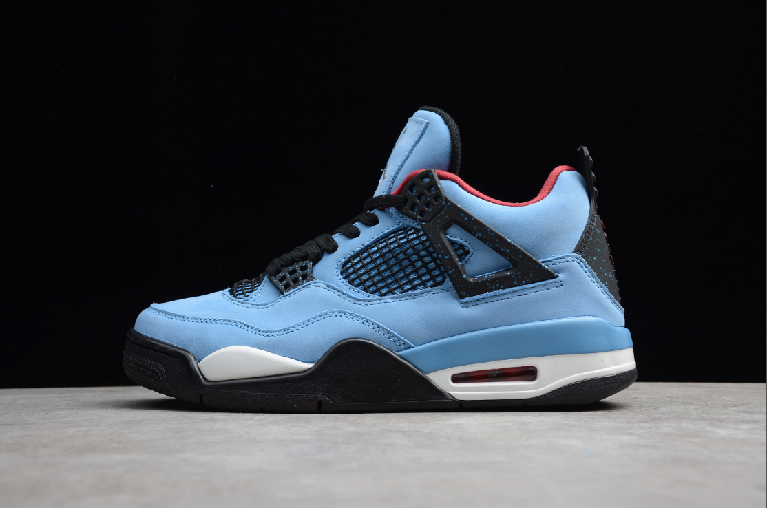 Travis Scott X Air Jordan 4 Ice Blue