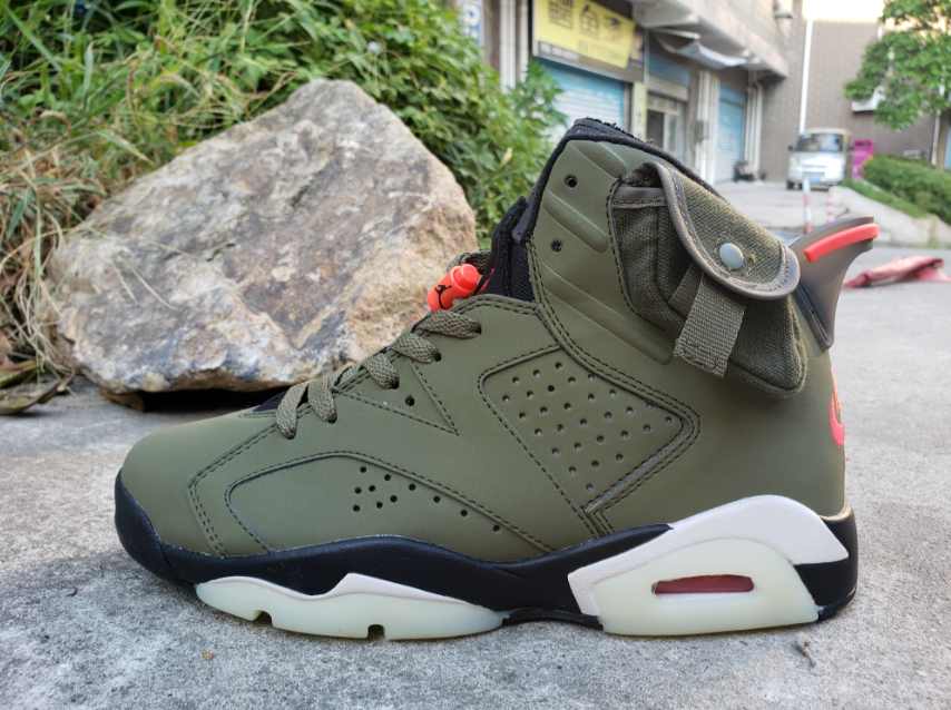 Travis Scott X Air Jordan 6 Retro 'Olive'