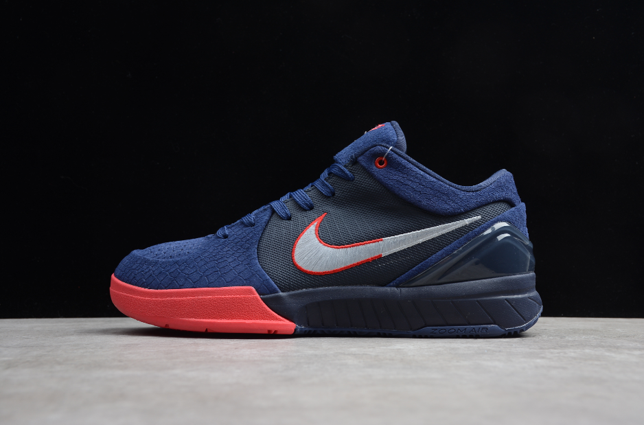 Undefeated X NK Kobe 4 Protro Dark Blue Red