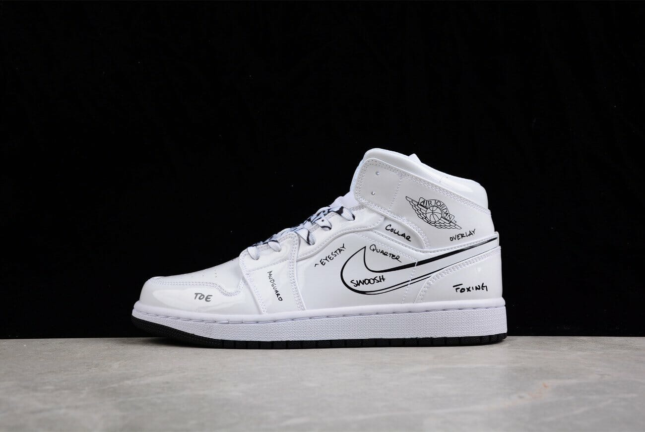 Air Jordan 1 Mid GS Schematic