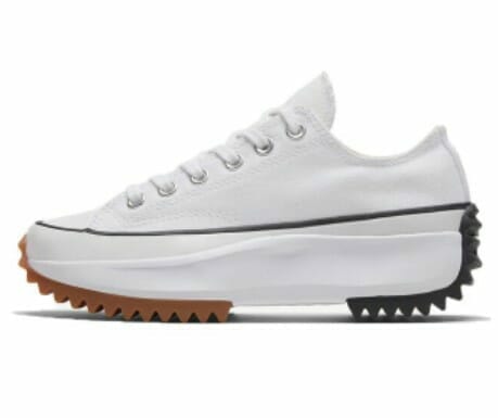 Platform Run Hike Skateboarding White Shoes