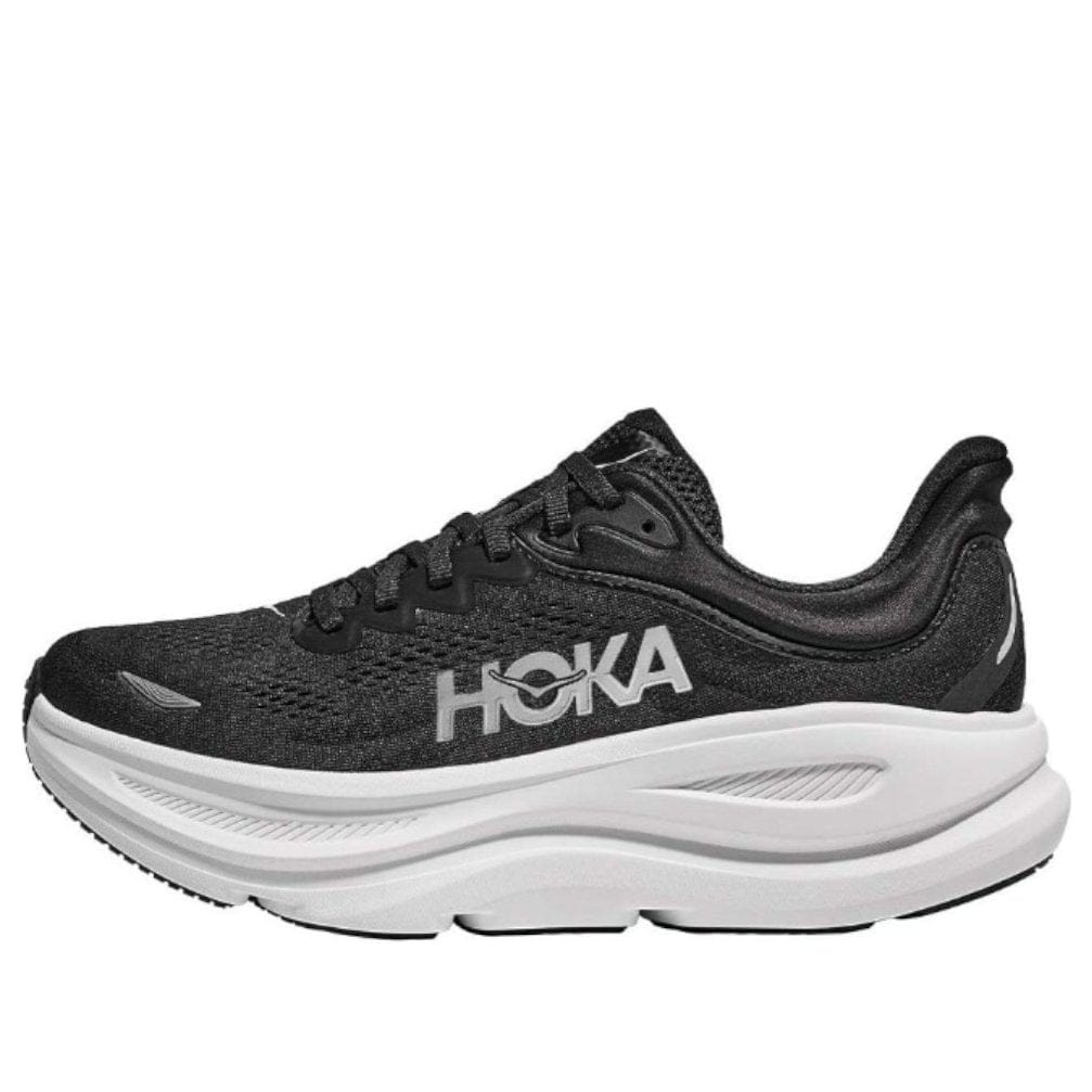 Hoka One One Bondi 9 Wide Black White 1162013-BWHT