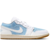 Air Jordan 1 Low Worn Blue Shoes Sneakers