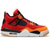 Air Jordan 4 Fire Red Starfish Shoes Sneakers