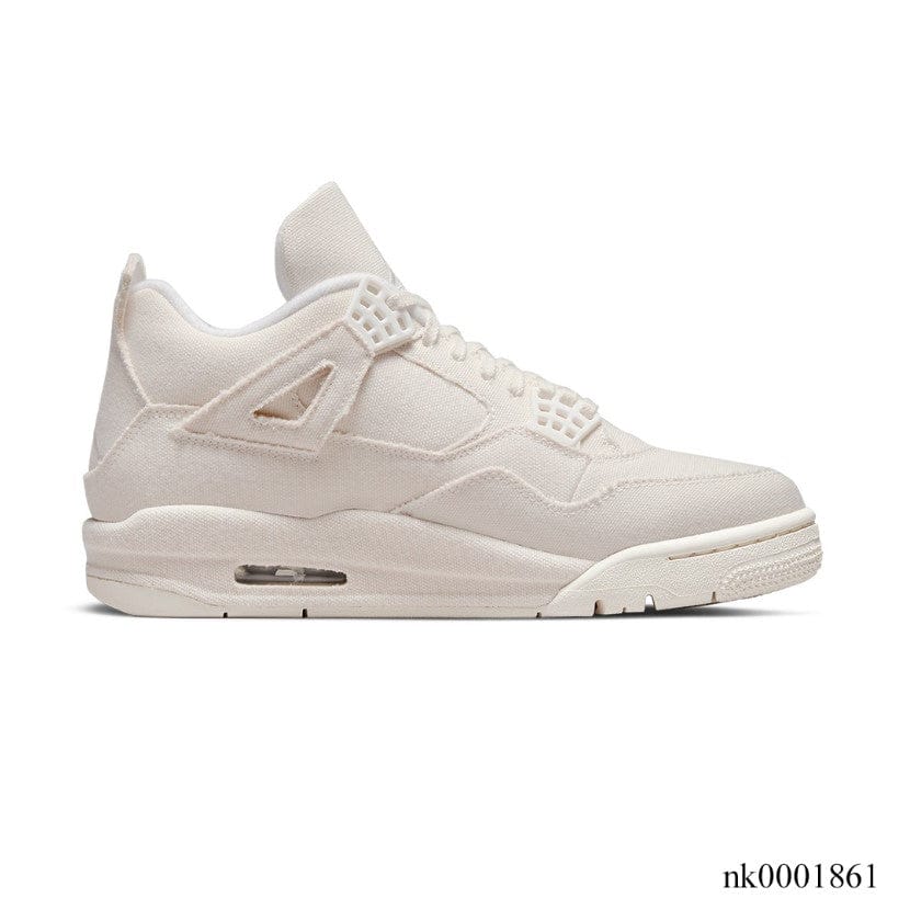 Air Jordan 4 Retro Blank Canvas Shoes Sneakers