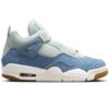 Air Jordan 4 Denim Worn Blue Shoes Sneakers