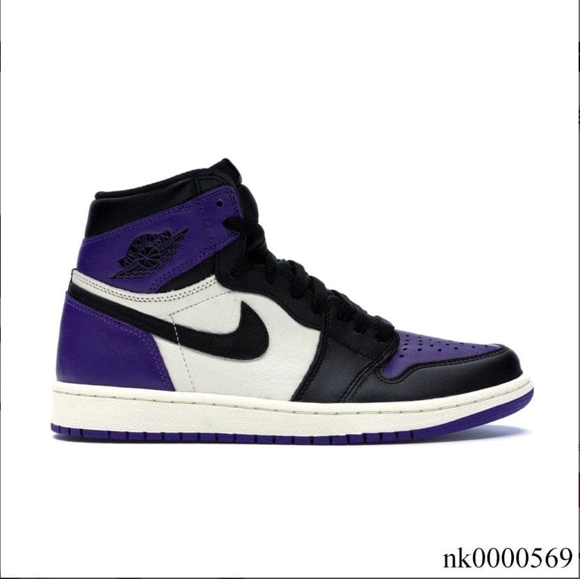 Air Jordan 1 Retro High Court Purple Shoes Sneakers
