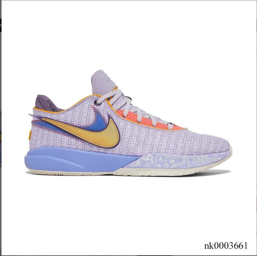 LeBron 20 EP Purple And Gold Shoes Sneakers