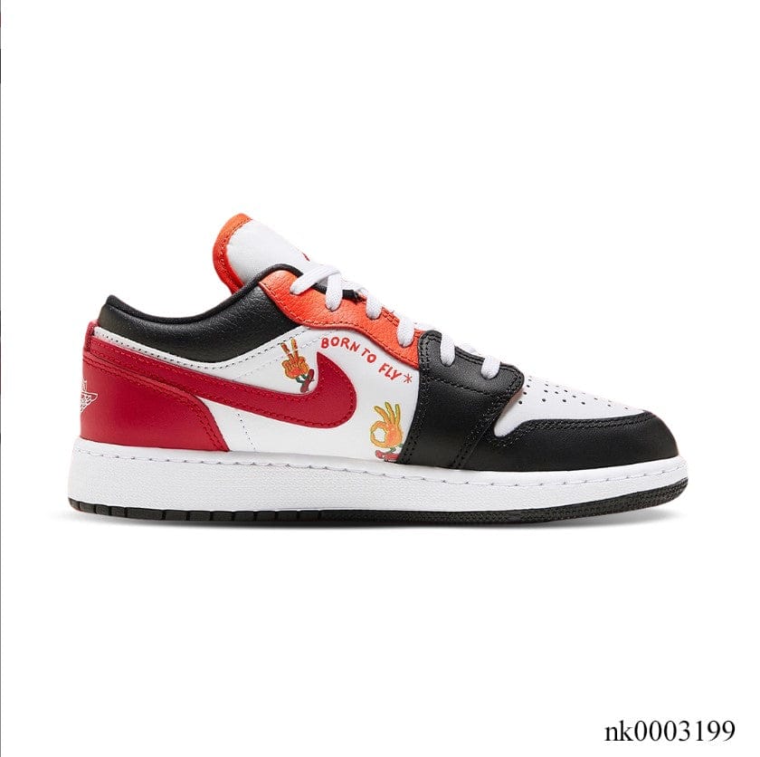 Air Jordan1 Low Flaming Swoosh Shoes Sneakers