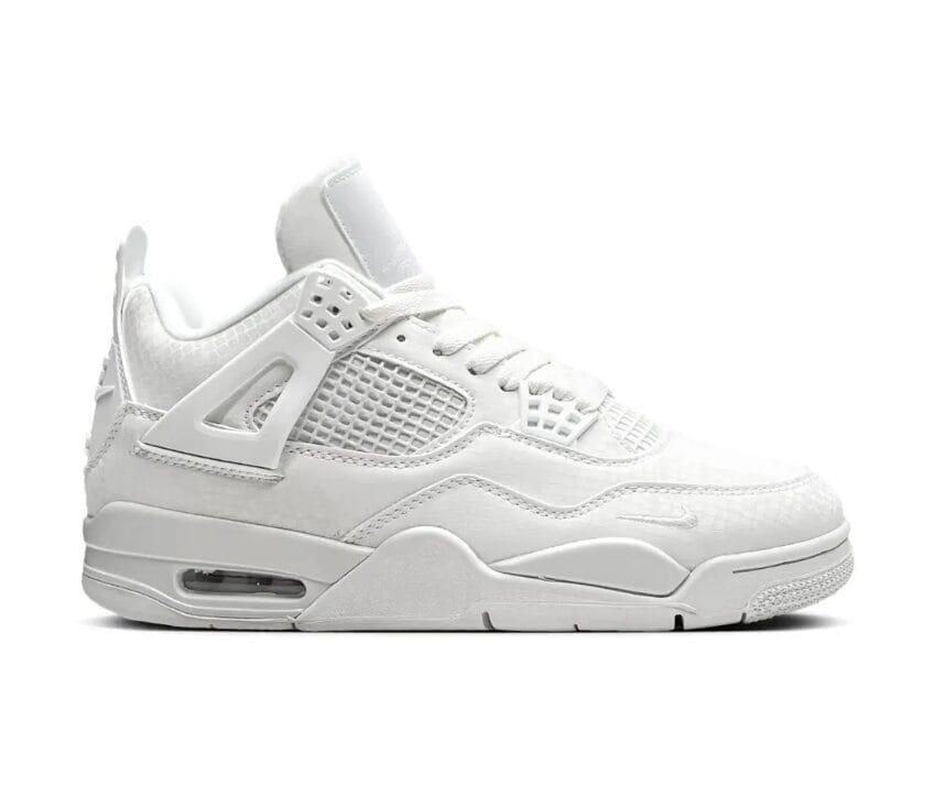 Nigel Sylvester x Air Jordan 4 White Mamba Shoes Sneakers