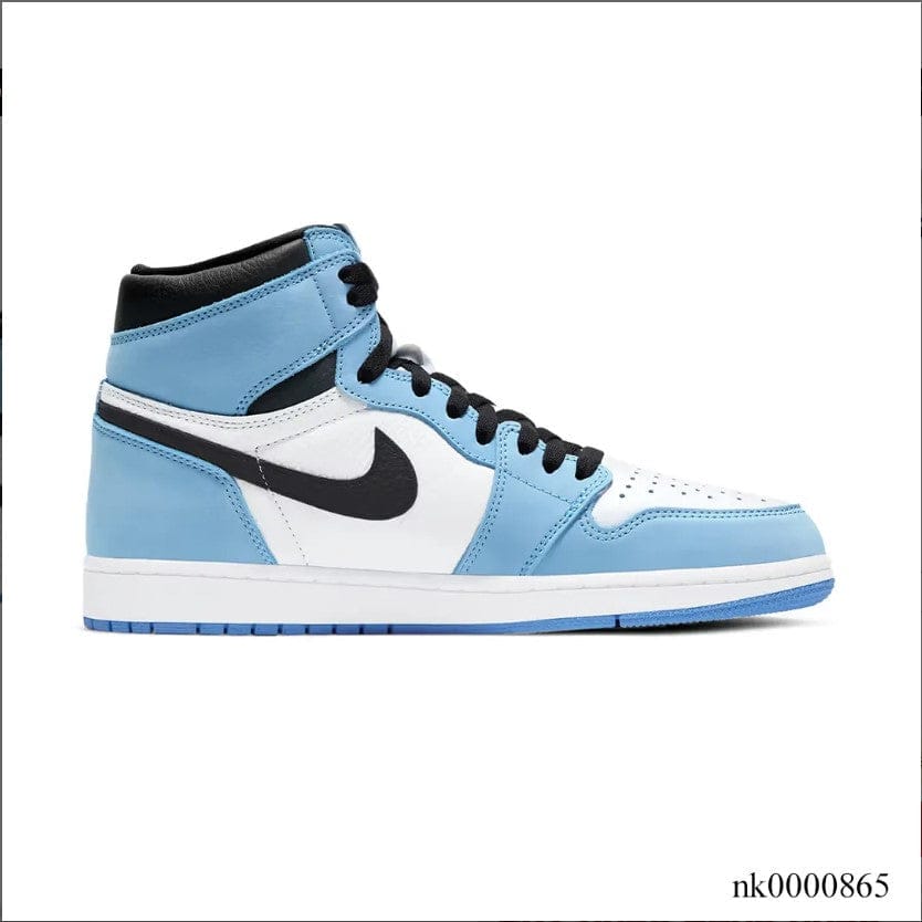 Air Jordan 1 Retro High White University Blue Black Shoes Sneakers