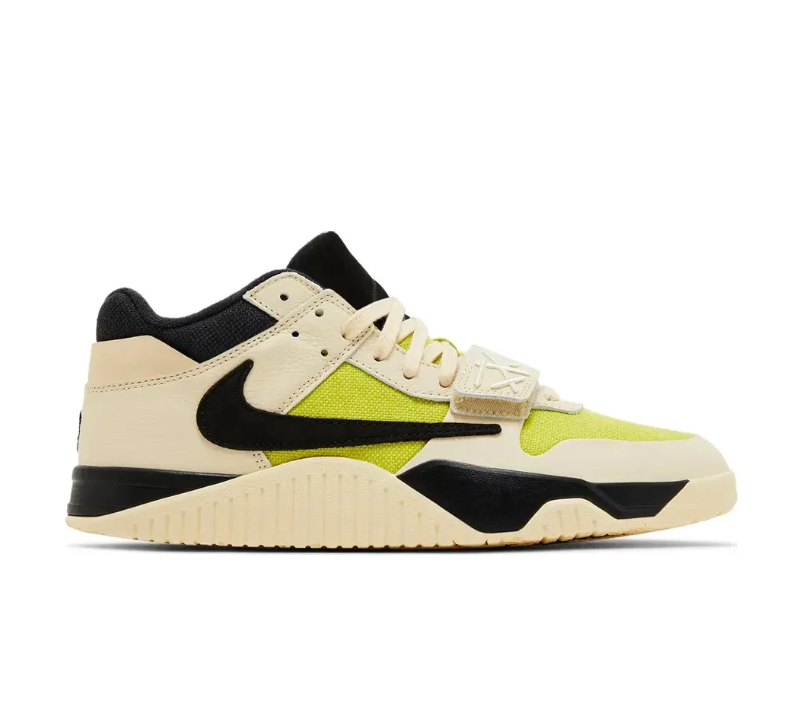 Travis Scott x Jumpman Jack Bright Cactus Shoes Sneakers