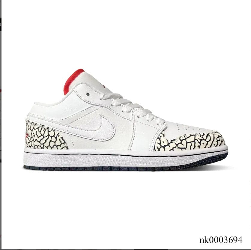 Air Jordan1 Phat Low Cement Grey Shoes Sneakers