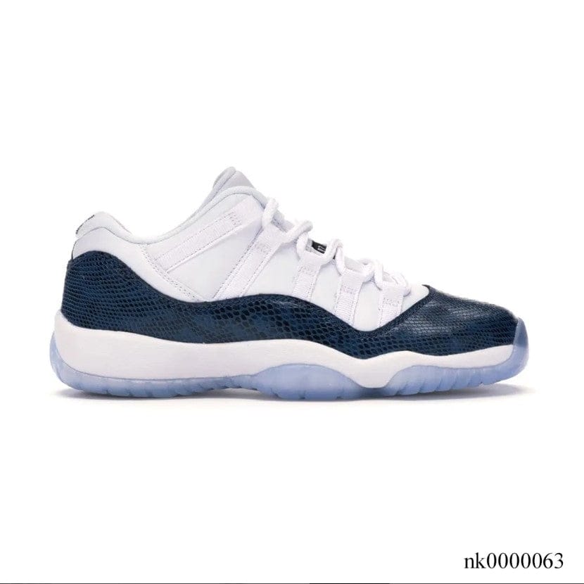 Air Jordan 11 Low Snake Navy (2019) Shoes Sneakers
