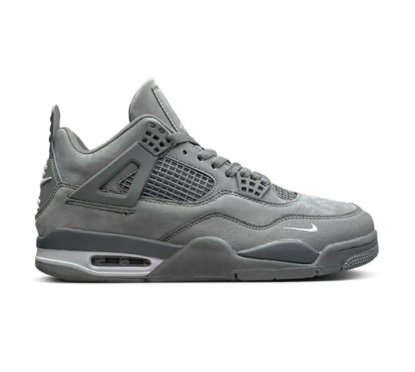 Nigel Sylvester x Air Jordan 4 Wolf Grey Shoes Sneakers