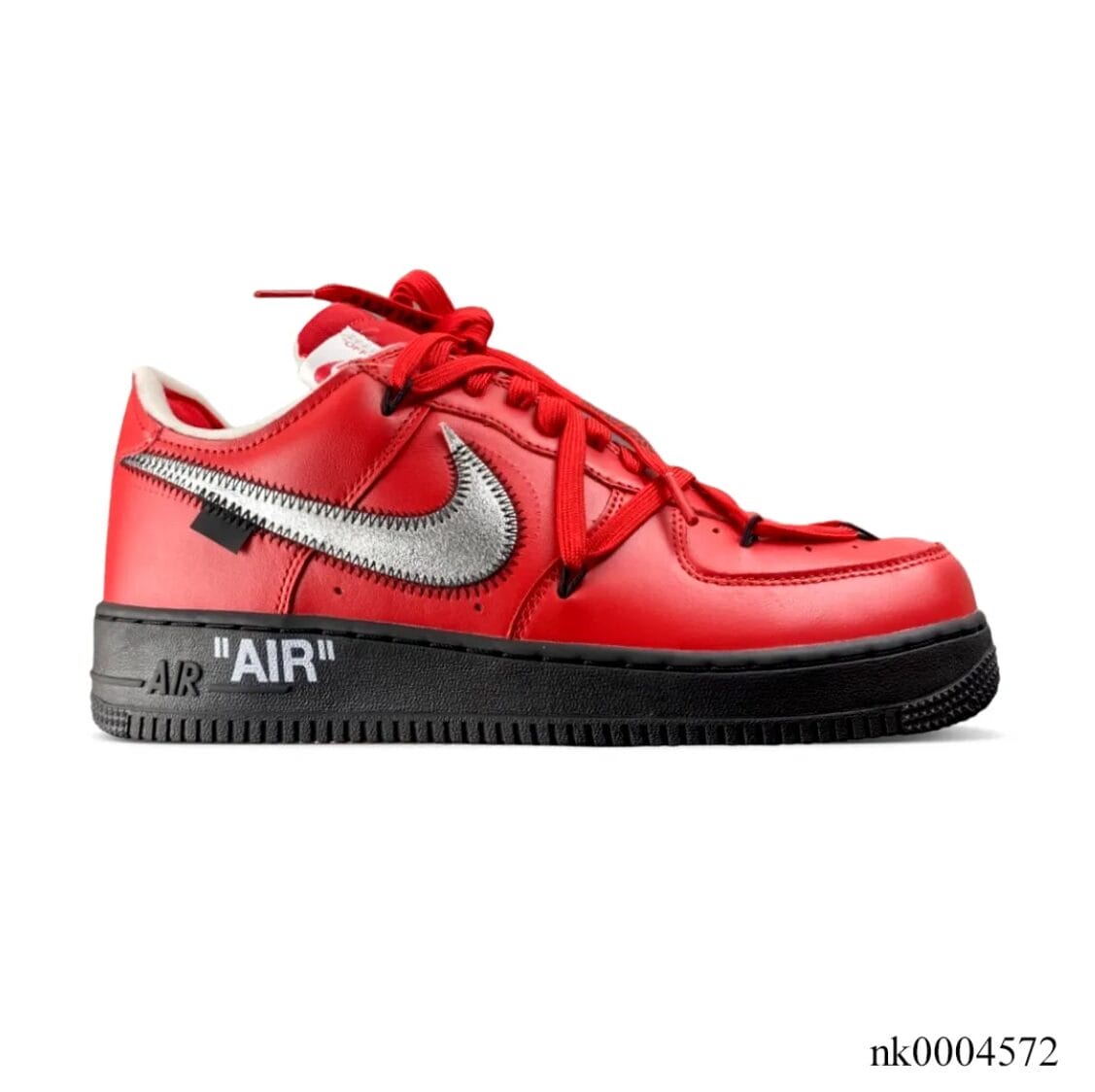 OW x Air Force 1 Low Crimson Sample Shoes Sneaker