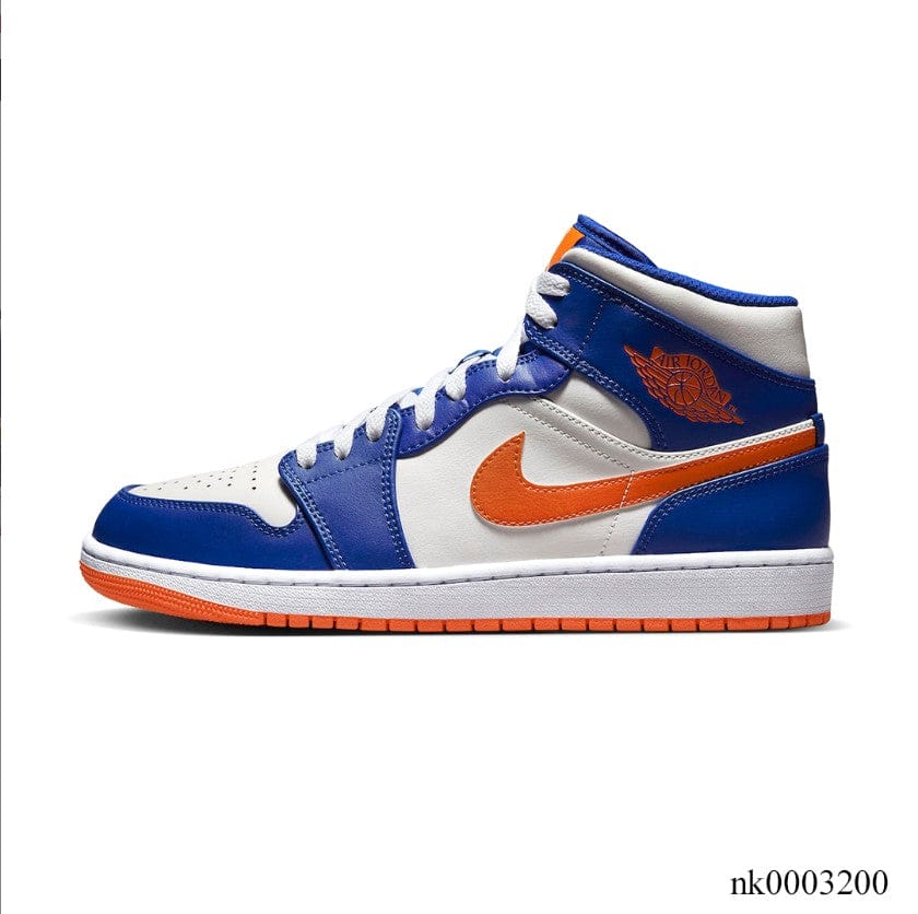 Air Jordan 1 Mid Knicks Shoes Sneakers